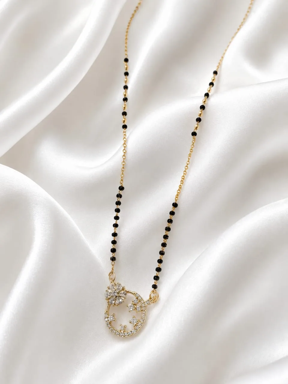 Floral Grace Mangalsutra