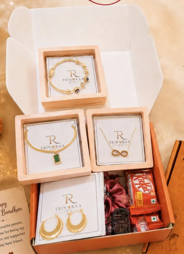 Trinoraa Jewels Raksha Bandhan Premium Gift Hamper