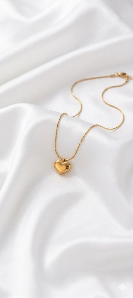 Trinoraa Heart Gold Neckchain