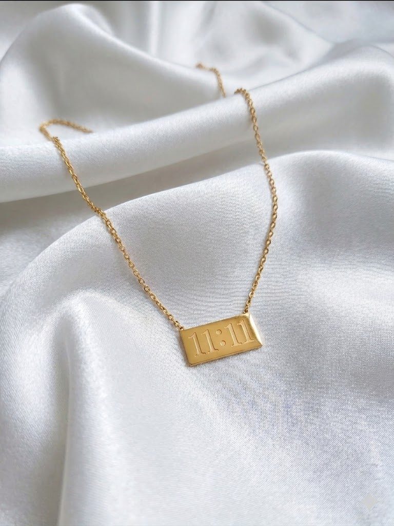 Trinoraa 11:11 Angel Number Lucky Neckchain